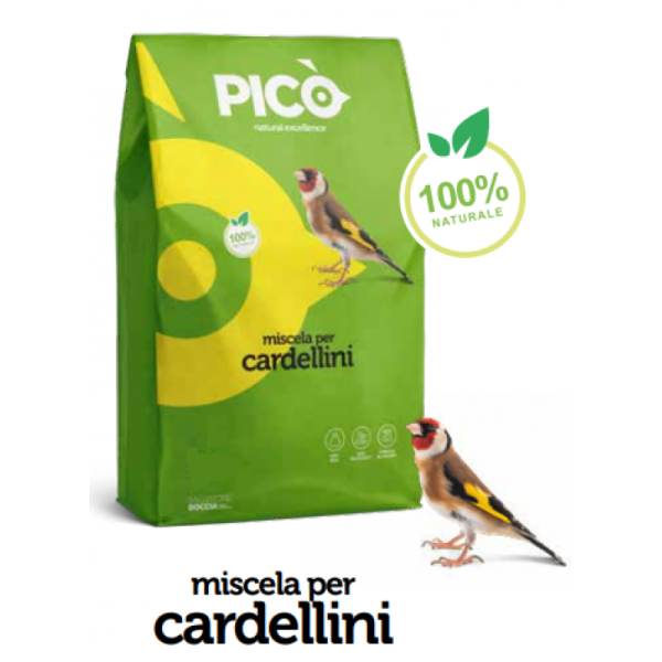 Pico - ASTI CARDUELIS - Μείγμα για καρδερίνες - Σοδιάς 2023 - 4kg